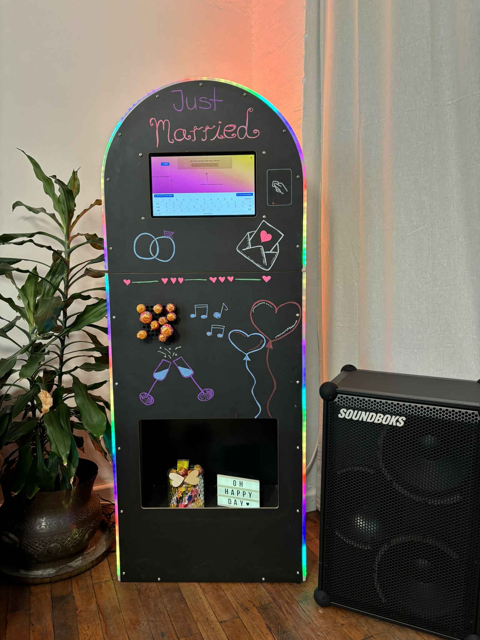 Jukebox-3000 als Hochzeits-Highlight