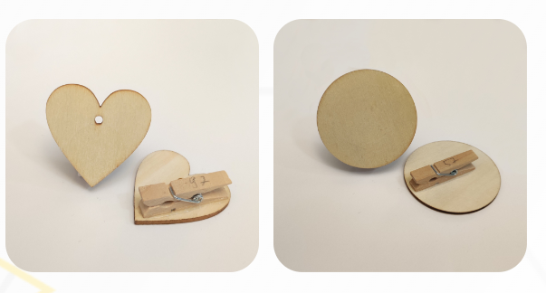 NFC-Abstimm-Chips aus Holz