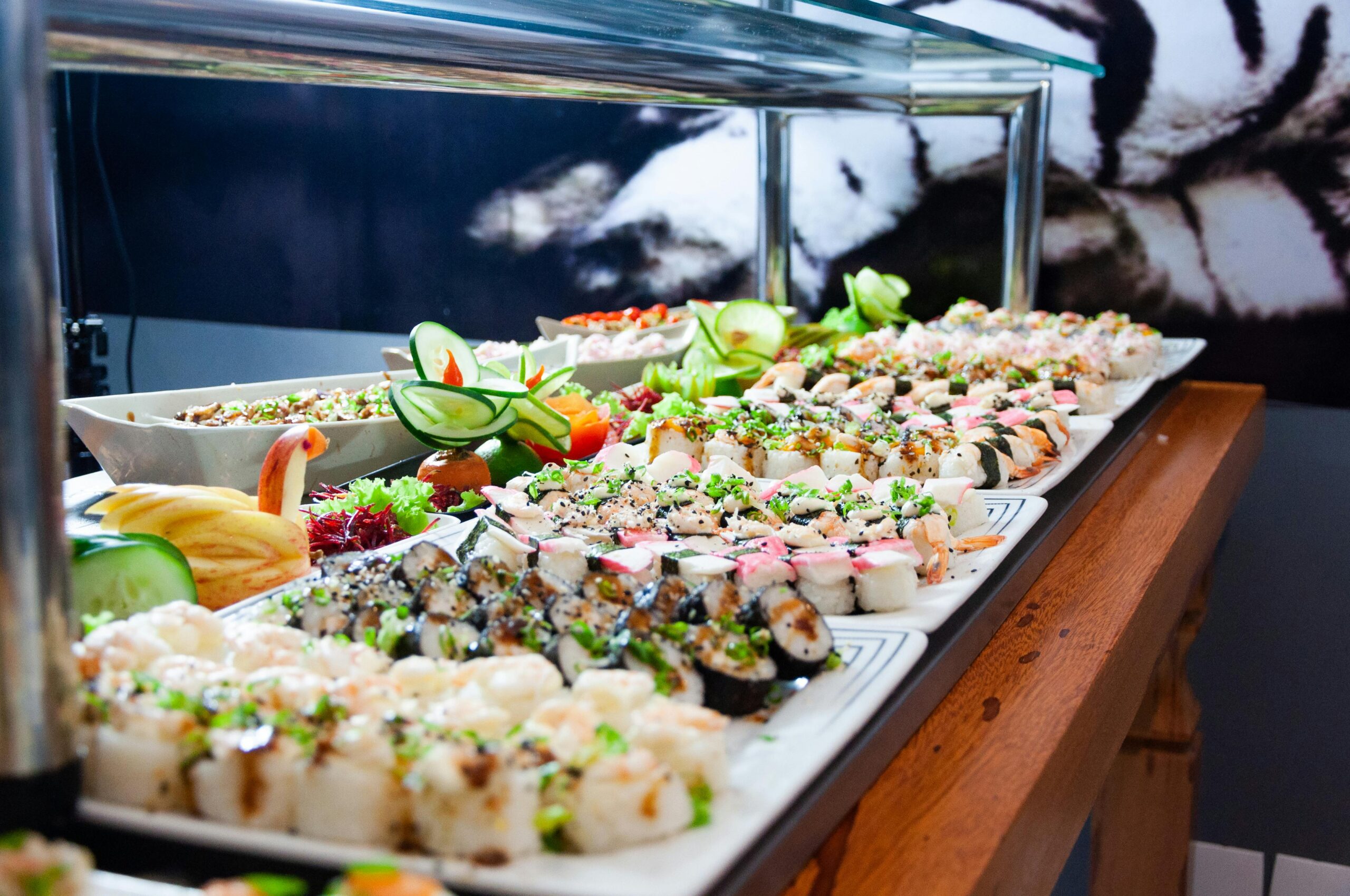 Buffet statt Menü fuer Hochzeit